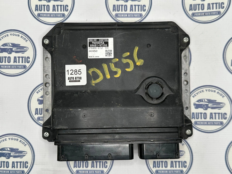Engine Computer Control Module Unit 89661-47190 Toyota Prius 2012 OEM