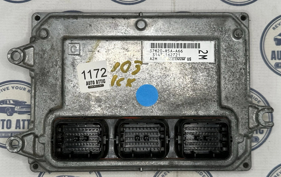 Engine Computer Control Module 37820-R5A-A66 Honda CR-V 2012-2014 OEM