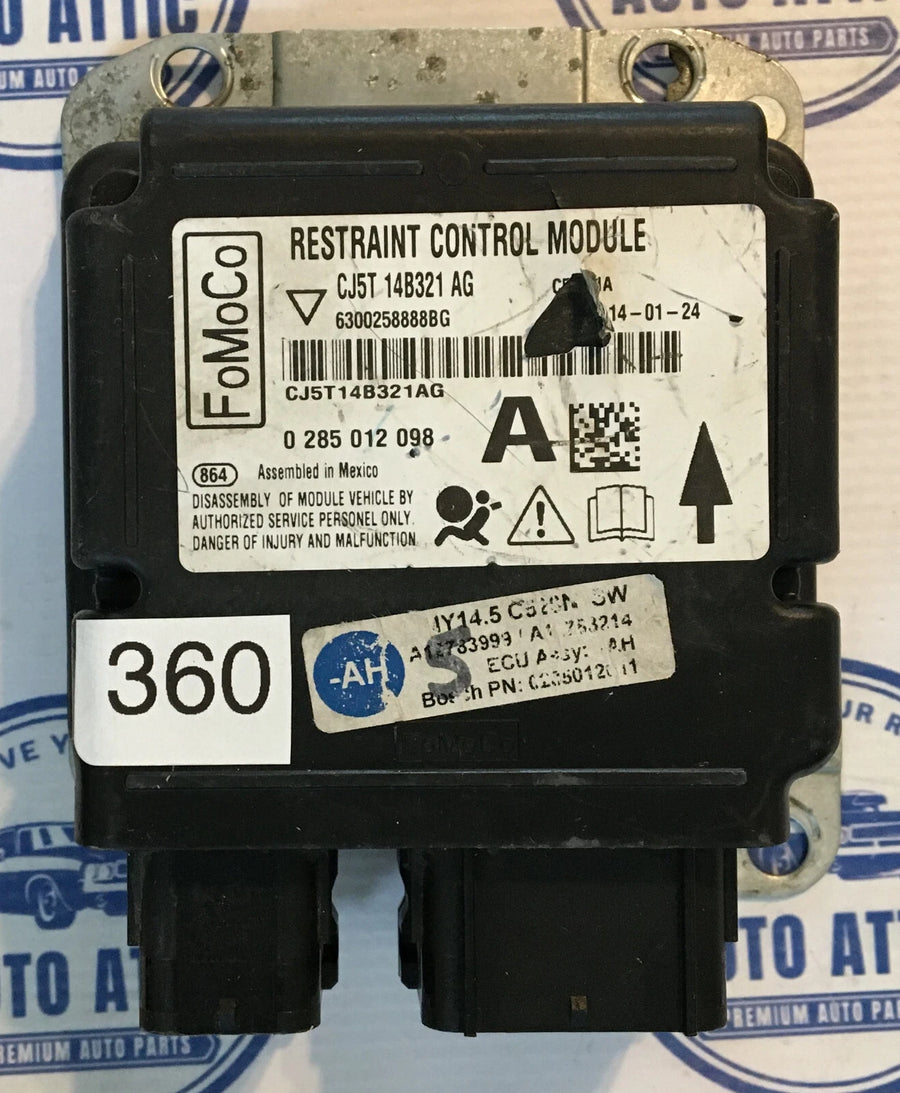 Restraint Control Module CJ5T14B321AG Ford Escape RCM 2013-2014 OEM