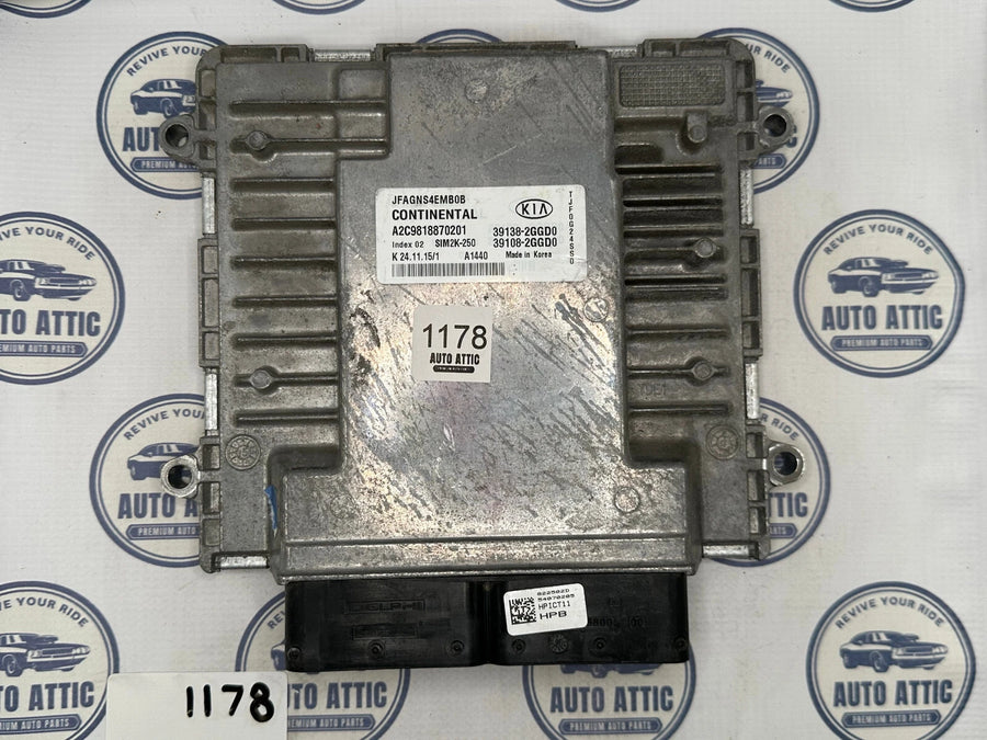 Engine Control Module 39138-2GGD0 Kia Optima 2.4L 2016-2018 OEM