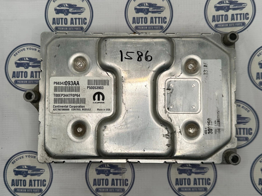 Engine Control Module P68342093AA Jeep Cherokee 2016-2018 OEM