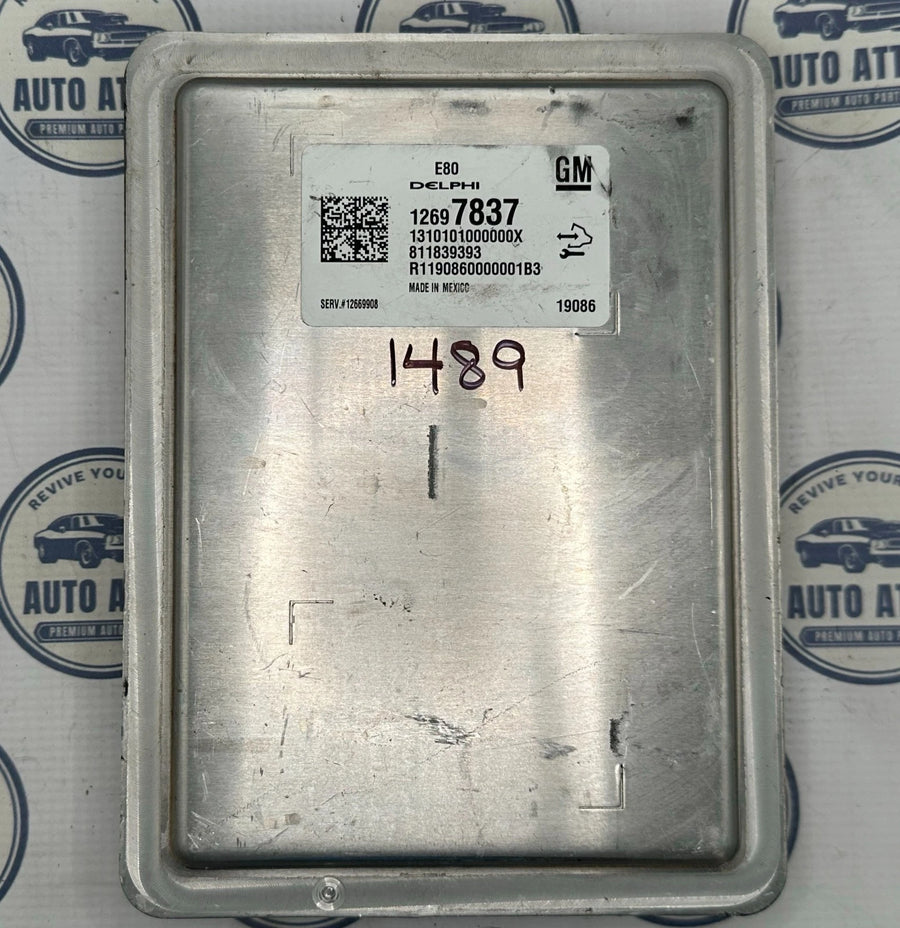 Engine Computer Control Module 12697837 Chevrolet Cruze 2017-2018 OEM