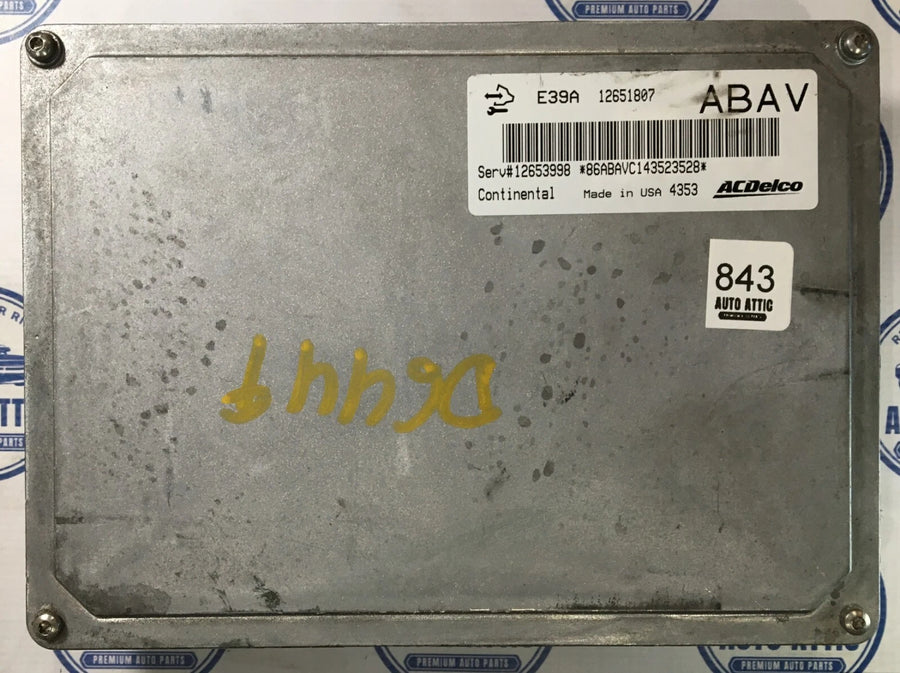 216 Engine Control Module 12651807 Chevrolet Equinox 2013 OEM