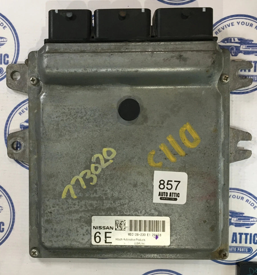 Engine Control Unit MEC128230E1 Nissan Pathfinder 2013 OEM