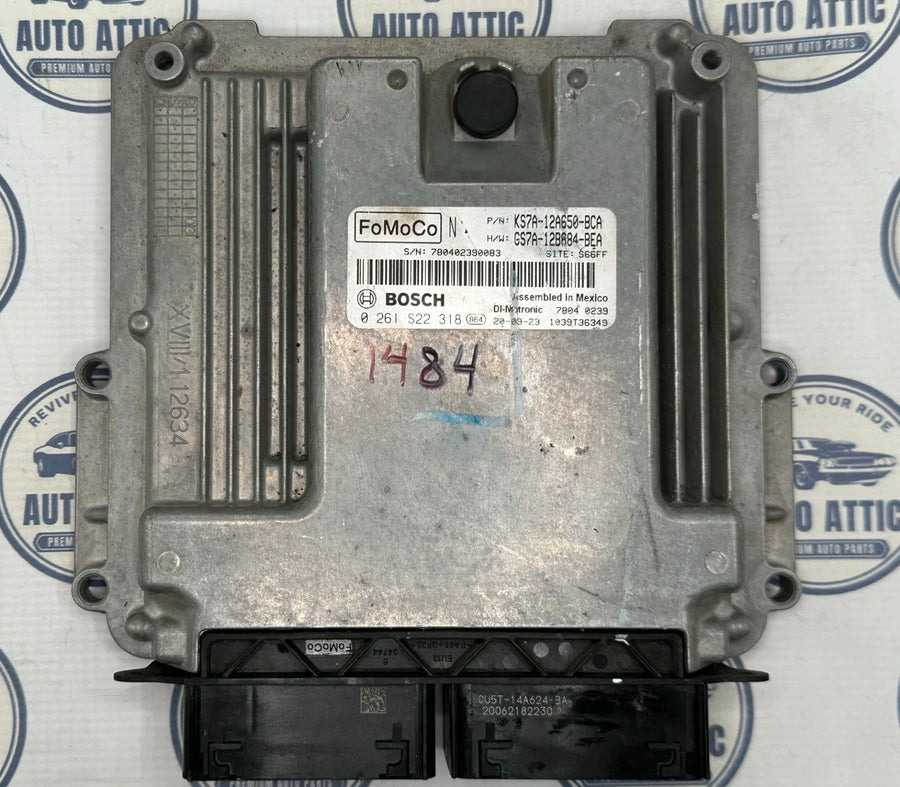 Engine Control Module Unit KS7A-12A650-BCA Ford Fusion 2017-2020 OEM