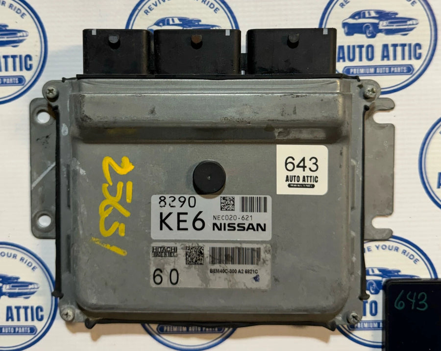 Engine Control Module NEC020621 Nissan Sentra 2016 OEM