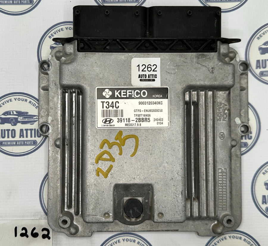 Engine Control Module Unit 39118-2BBR5 Hyundai Veloster 2013-2014 OEM