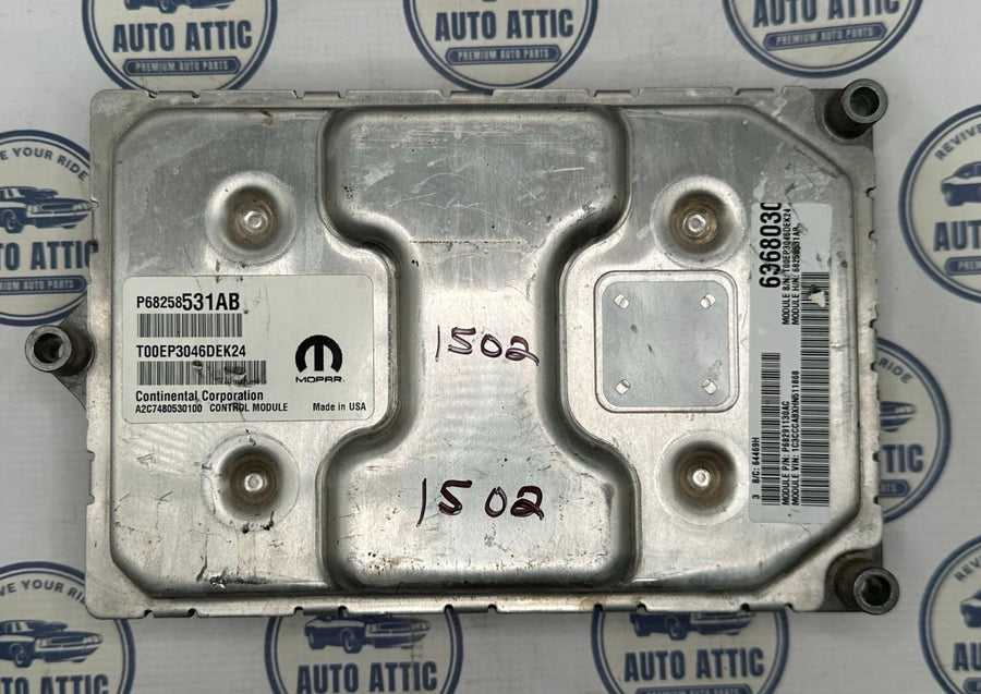 Engine Control Module Unit P68258531AB Ram 1500 2015-2018 OEM
