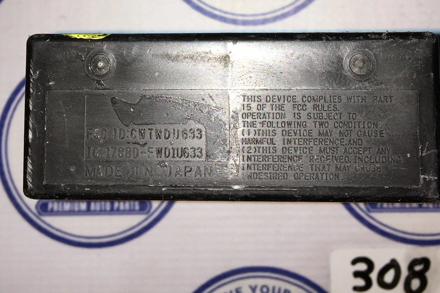 Lock Control Module WG1U636G Nissan Sentra TLC Theft 2009-2012 OEM
