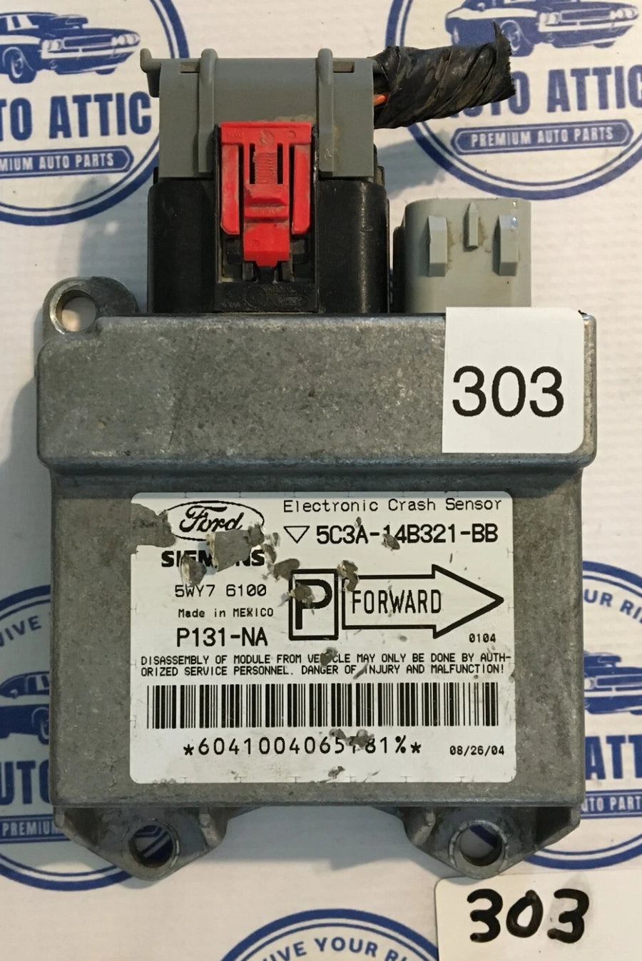 Sensor Module 5C3A14B321BB Ford F250 ECS Crash 2005-2007 OEM