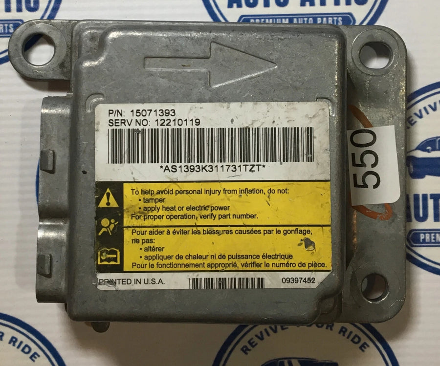 Module 12210119 Chevrolet Silverado CCM Chassis 2001-2002 OEM