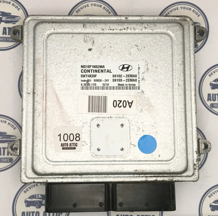 Engine Computer Control Module 39102-2EMA0 Elantra 2011-2013 OEM