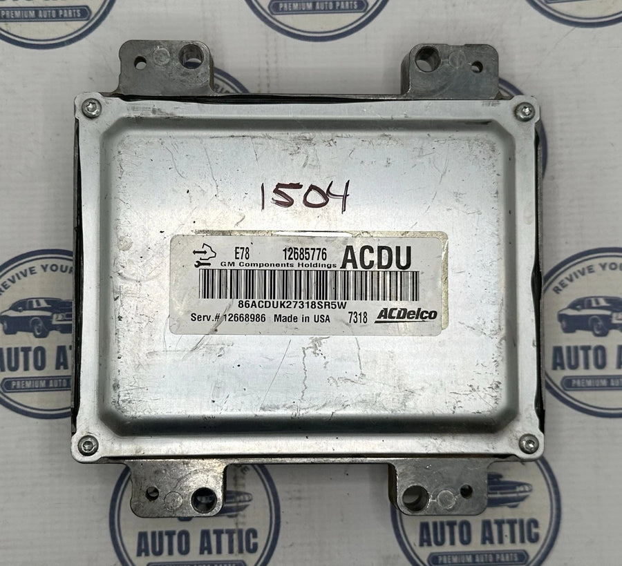 Engine Computer Control Module 12685776 Chevrolet Silverado 1500 2007-2013 OEM