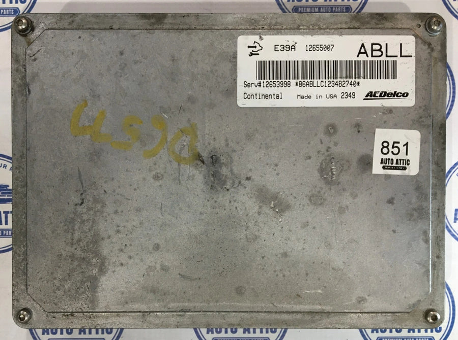Engine Computer E39 A Engine Control Module 12653998 GM OEM