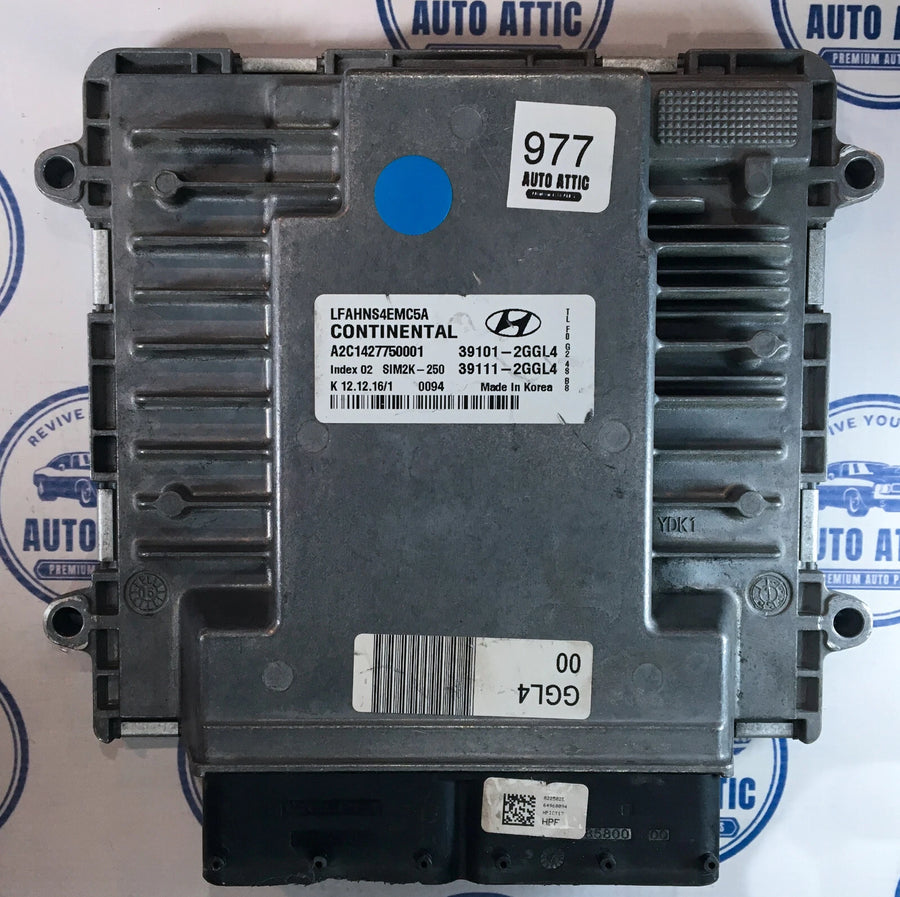 Engine Control Module 391012GGL4 Hyundai Sonata 2015-2017 OEM
