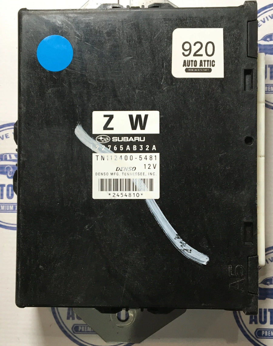 Engine Computer Control Module TN112400-5481 Subaru Tribeca 2011 OEM
