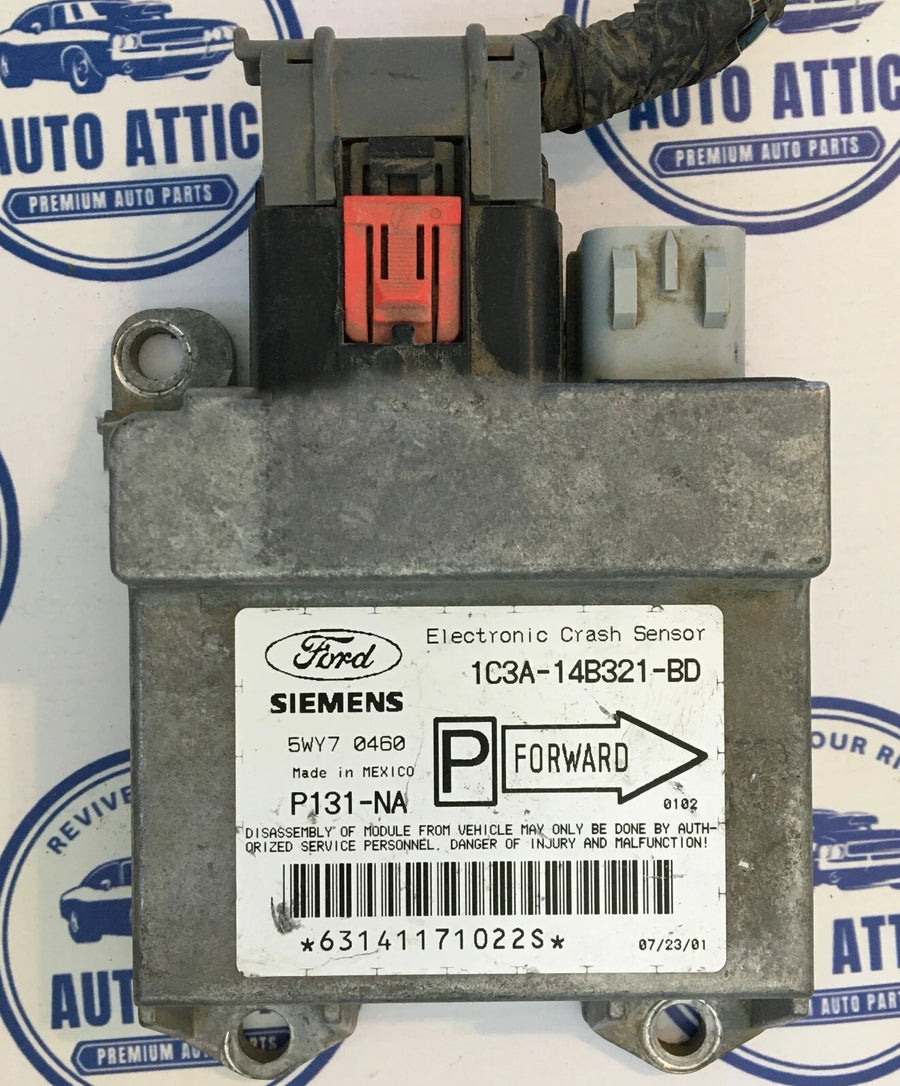 Sensor Module 1C3A14B321BD Ford F250 ECS Crash 2001-2003 OEM