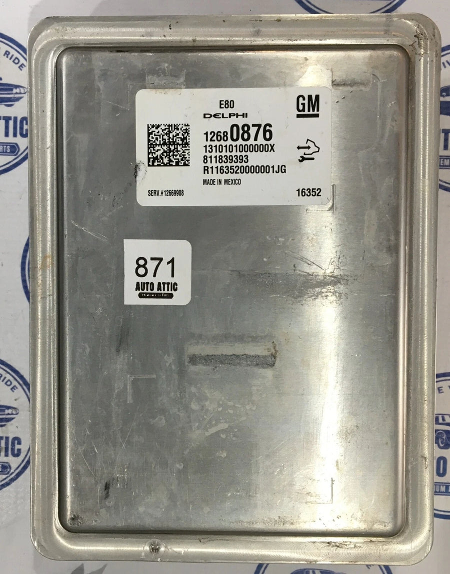 Engine Control Module 12680876 Chevrolet Camaro 2017 OEM