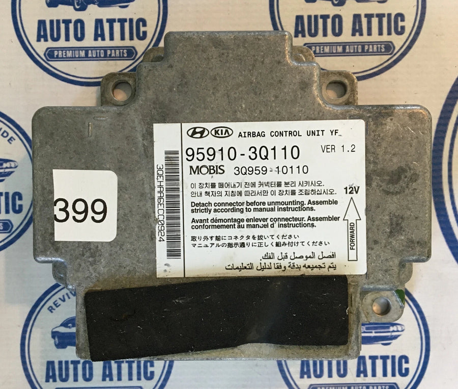 Body Control Module Bag 3Q959-10110 Hyundai Sonata 2012-2014 OEM