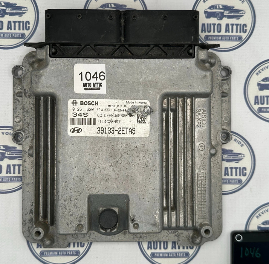 Engine Computer Control Module 39133-2ETA9 Hyundai Tucson 2.0L 2018 OEM