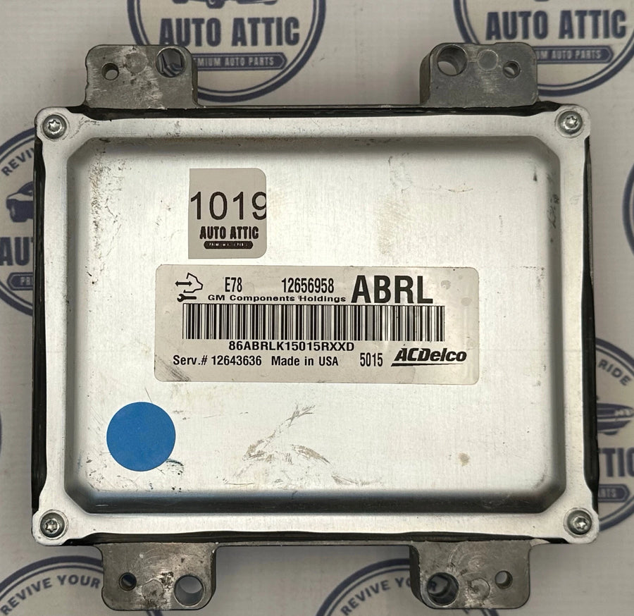 Engine Computer Control Module ABRL 12656958 Buick Encore 2015 OEM