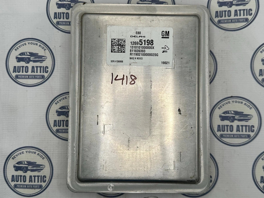 Engine Computer Control Module (ECM/PCM/ECU 12669908 Cadillac CTS 2017 OEM