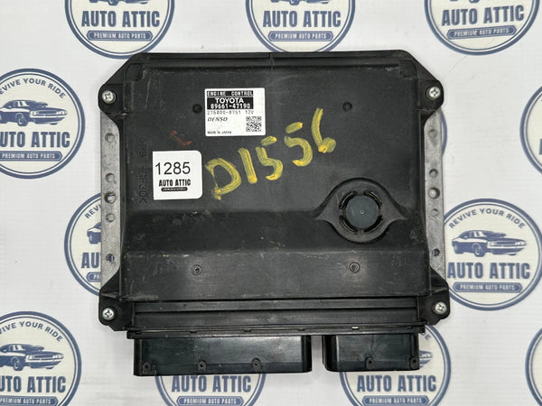 Engine Computer Control Module Unit 89661-47190 Toyota Prius 2012 OEM