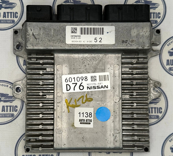 Engine Computer Control Module NEC034-681 Nissan Pathfinder 2019-2020 OEM