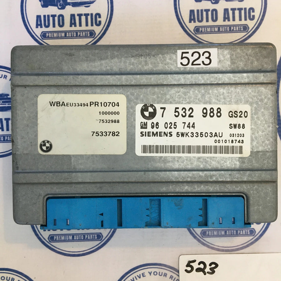 Transmission Control Module 7532988 BMW X5 2004 OEM
