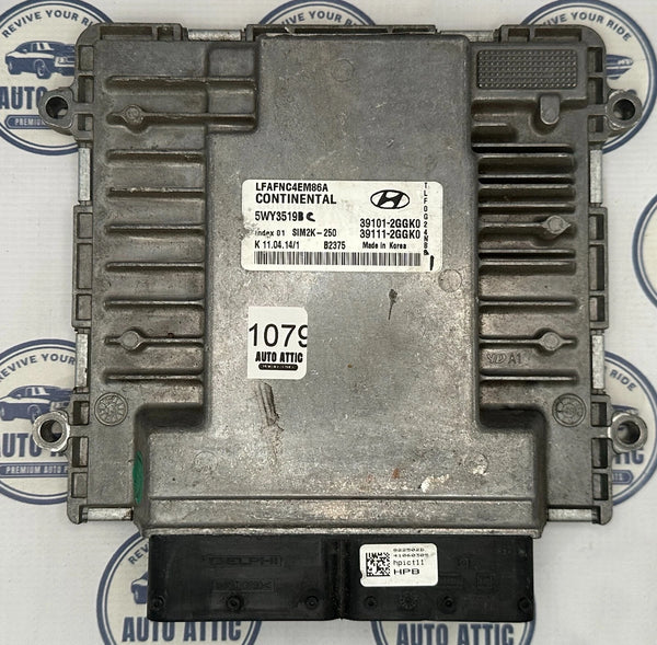 Engine Control Module 39101-2GGK0 Hyundai Sonata 2015-2017 OEM
