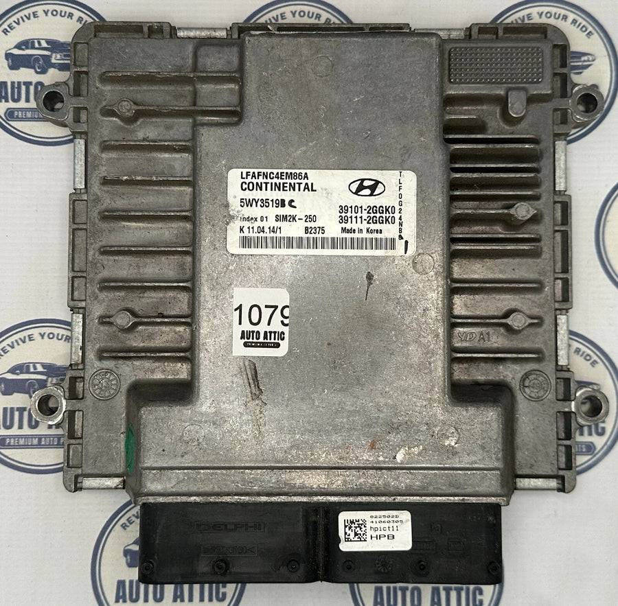 Engine Control Module 39101-2GGK0 Hyundai Sonata 2015-2017 OEM