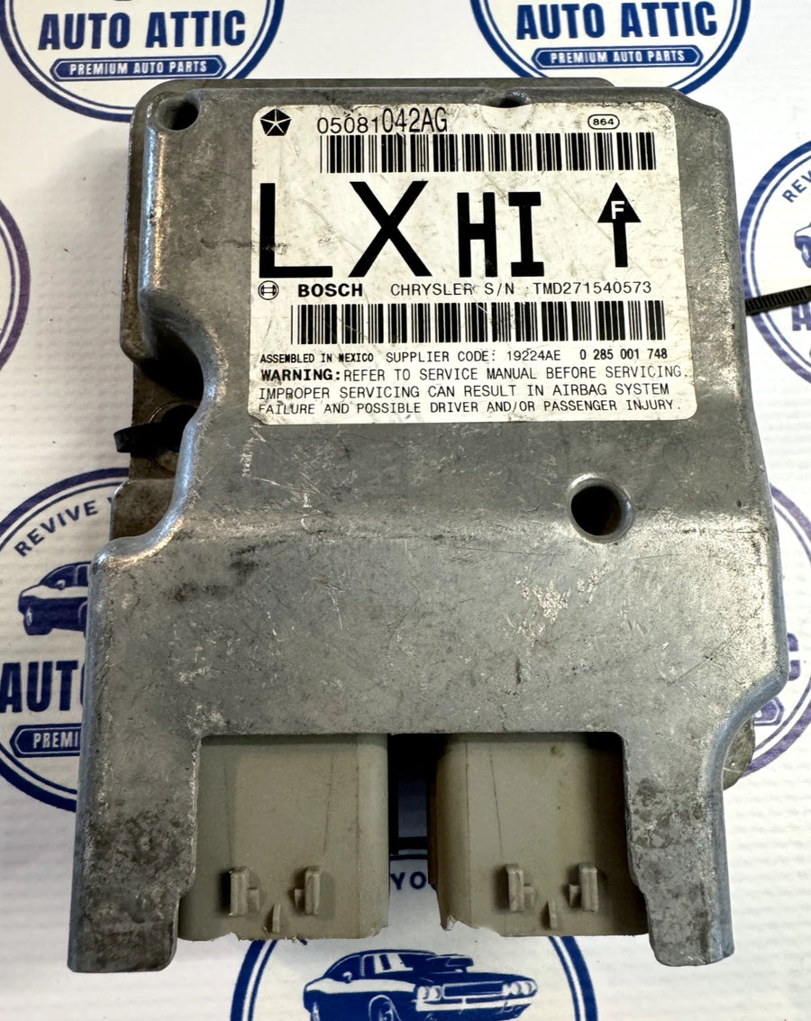 Supplemental Restraint System Safety Module 05081042AG Chrysler 300 2006-2007 OEM