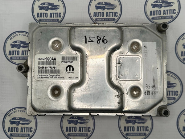 Engine Control Module P68342093AA Jeep Cherokee 2016-2018 OEM