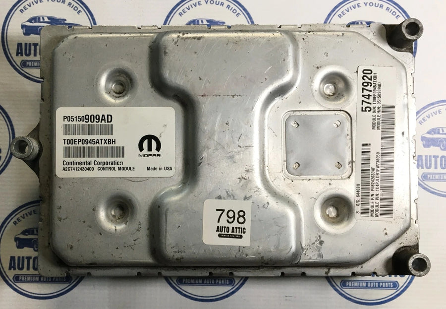Engine Control Module P05150909AD Dodge Dart 2015 OEM