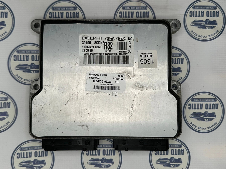 Engine Computer Control Module 39100-3CDN8 Hyundai Santa Fe 2013-2016 OEM