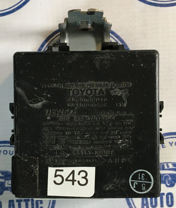 Tire Pressure Module IS250 Lexus TPMS 2006-2015 OEM