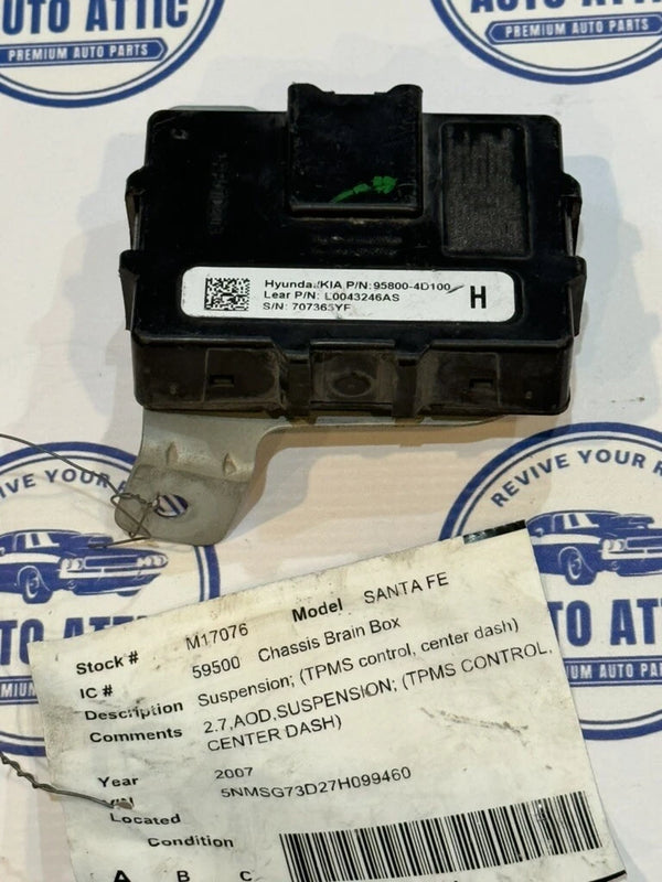 Tire Pressure Module 958004D100 Hyundai Santa Fe TPMS 2006-2008 OEM