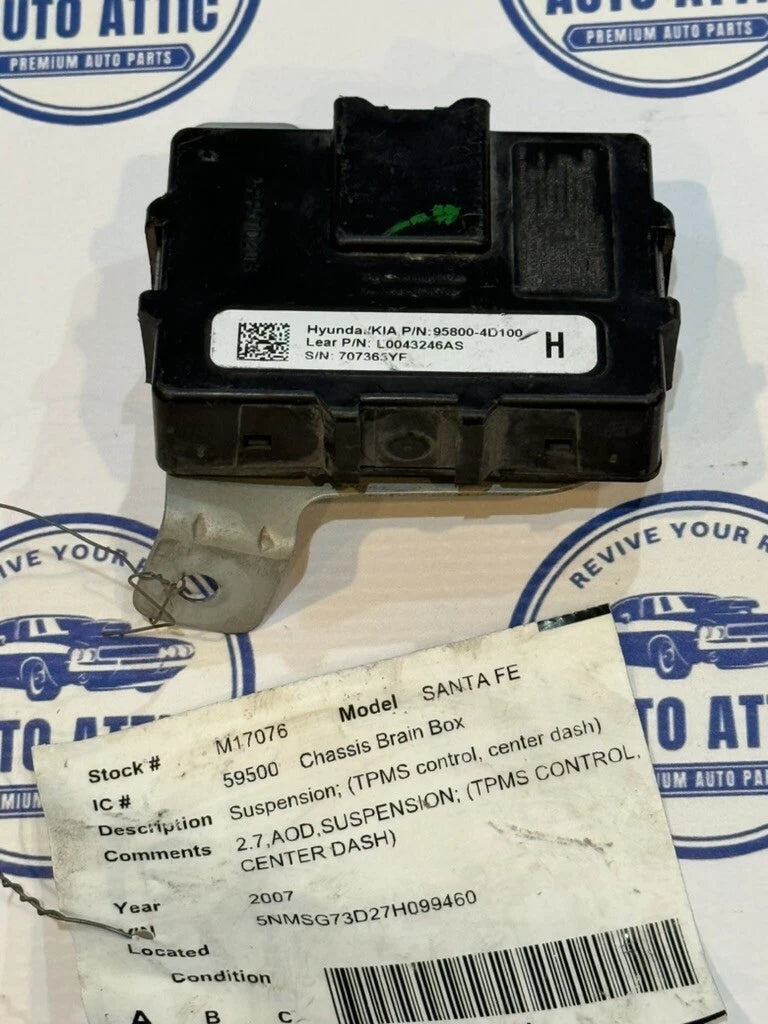 Tire Pressure Module 958004D100 Hyundai Santa Fe TPMS 2006-2008 OEM