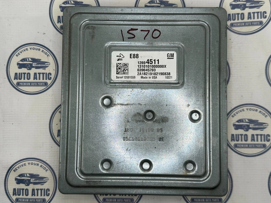 Engine Control Module (ECU/PCM) 12694511 Chevrolet Malibu 2018-2019 OEM