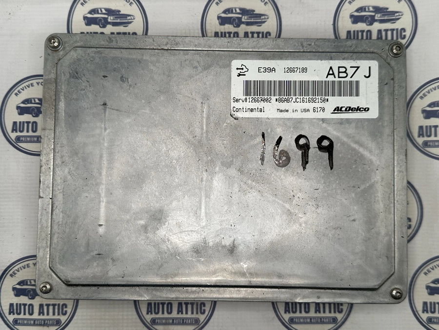Engine Control Unit 12667189 Chevrolet Traverse 2017 OEM
