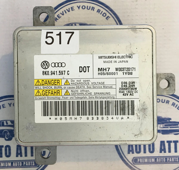W003T20171 Audi S5 HID Xenon Ballast 2015 OEM