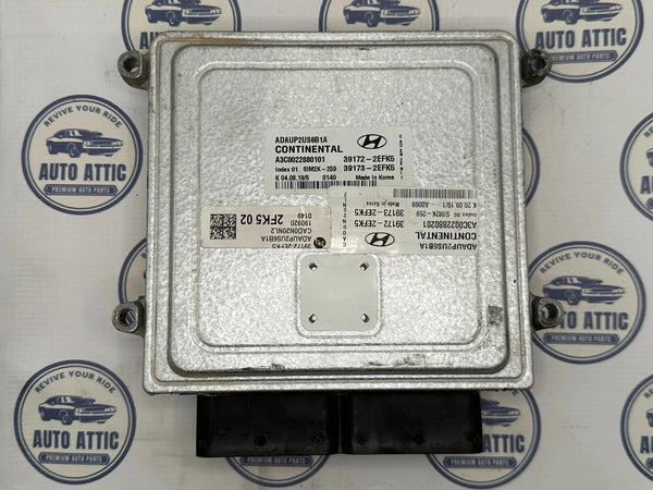 Engine Computer Control Module Engine Control Unit 391722EFK5 Hyundai Elantra 2020 OEM