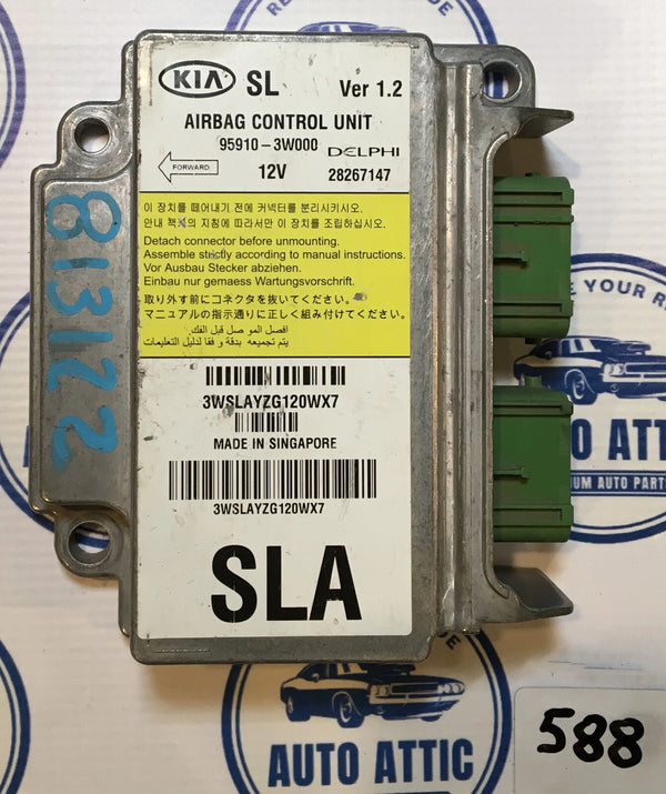 Body Control Module Bag Module 959103W000 Kia Sportage 2010-2012 OEM