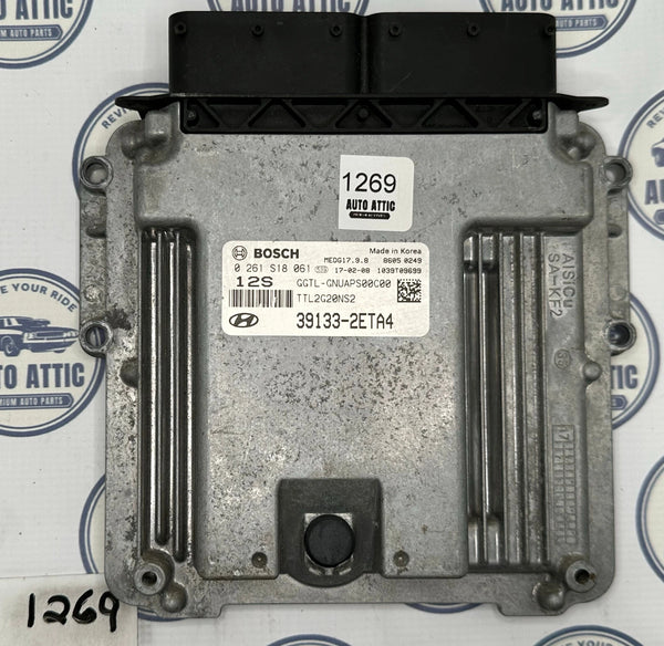 Engine Computer Control Module 39133-2ETA4 Hyundai Tucson 2016-2018 OEM