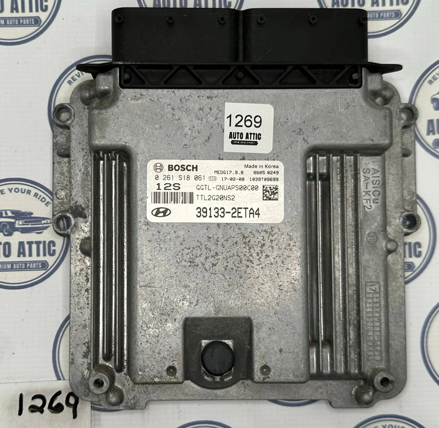 Engine Computer Control Module 39133-2ETA4 Hyundai Tucson 2016-2018 OEM