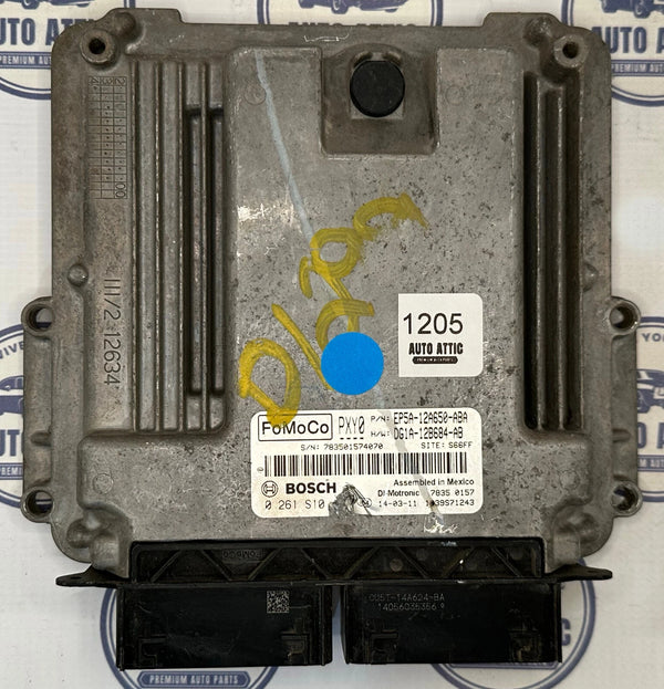 Engine Control Module Serv EP5A-12A650-ABA MKZ 2.0L 2014 OEM