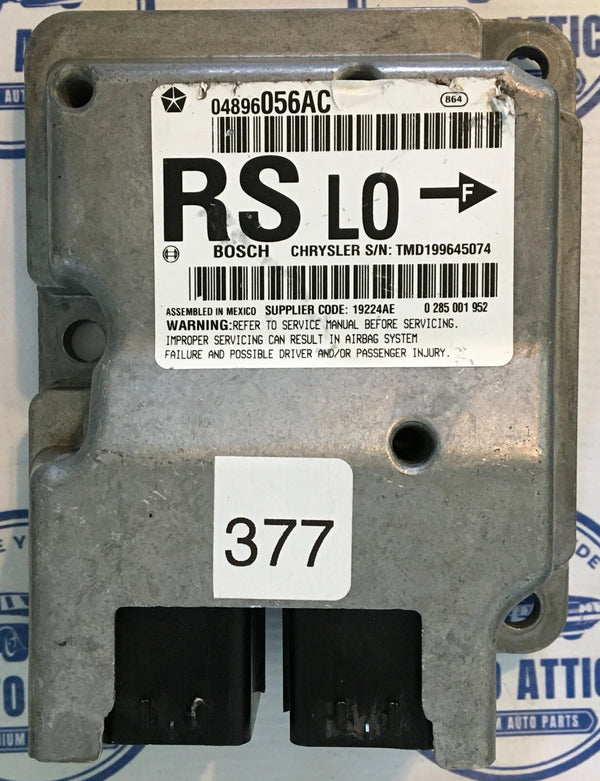 Body Control Module Bag 04896056AC Dodge Caravan 2006-2007 OEM