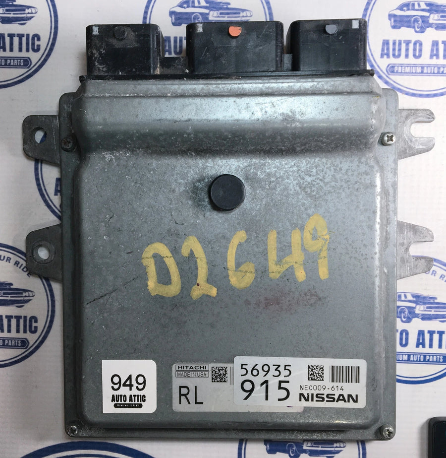 Engine Control Module NEC009-614 Nissan Rogue 2015 OEM