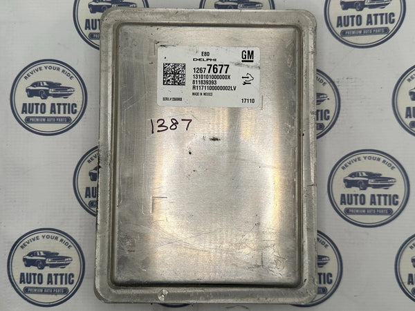 Engine Computer Control Module 12677677 Chevrolet Malibu 2018 OEM