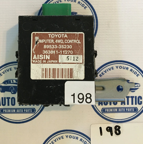 Transfer Case Module 89533-35230 Toyota FJ Cruiser 2007-2014 OEM